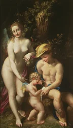 Venere con Mercurio e Cupido (